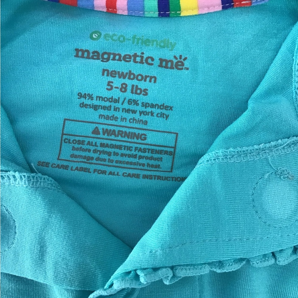 MAGNETIC ME Curaçao Modal Ruffle Footie - Picture 10 of 10